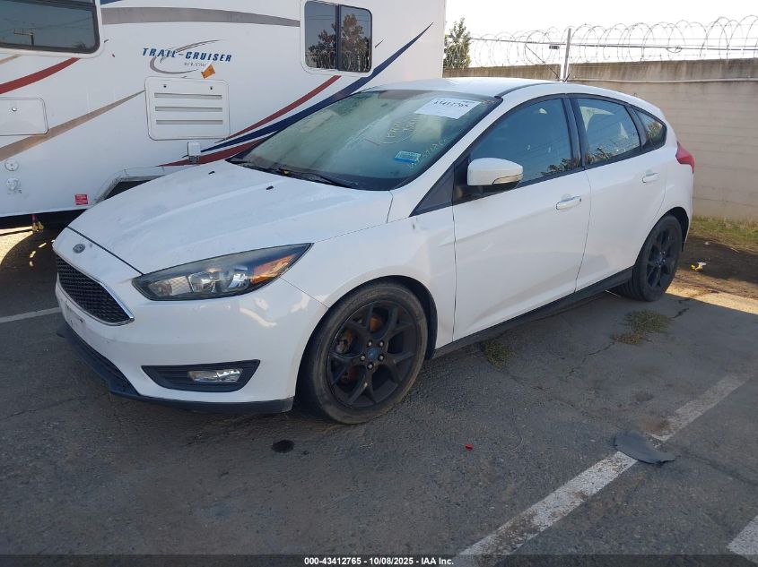2016 Ford Focus Se VIN: 1FADP3K25GL258736 Lot: 43412765