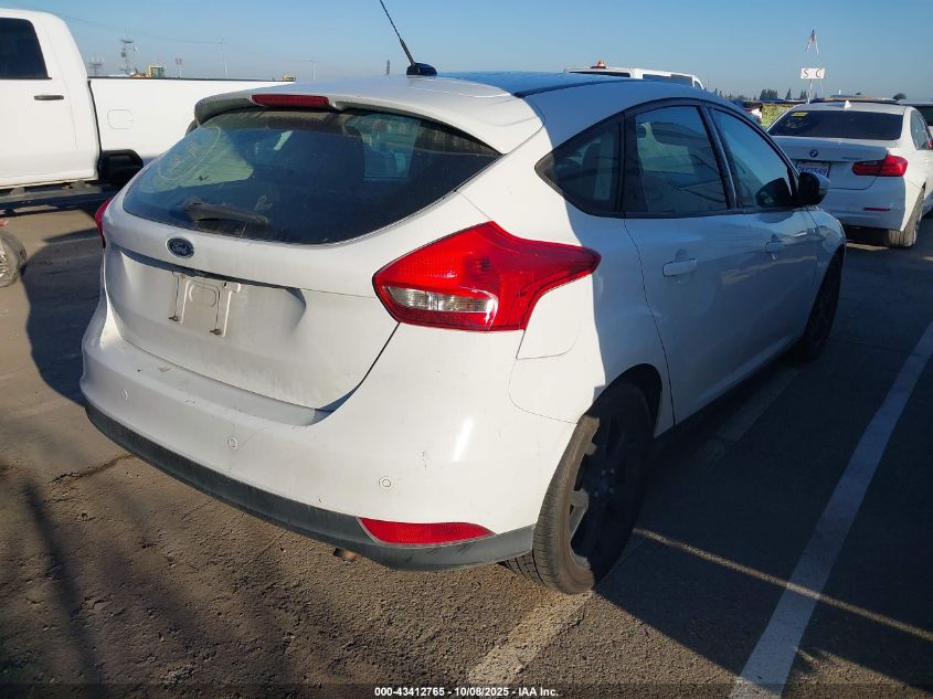 2016 Ford Focus Se VIN: 1FADP3K25GL258736 Lot: 43412765