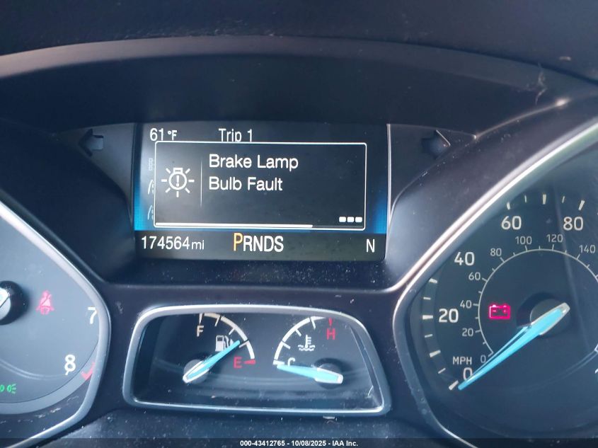 2016 Ford Focus Se VIN: 1FADP3K25GL258736 Lot: 43412765