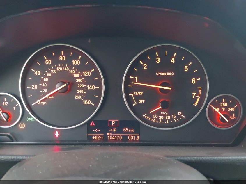 2012 BMW 328I VIN: WBA3A5C59CF342379 Lot: 43412769