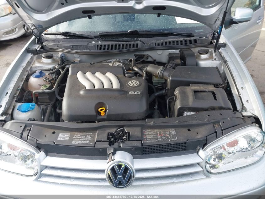 2004 Volkswagen Golf Gls 2.0L VIN: 9BWGL61J944031901 Lot: 43412790