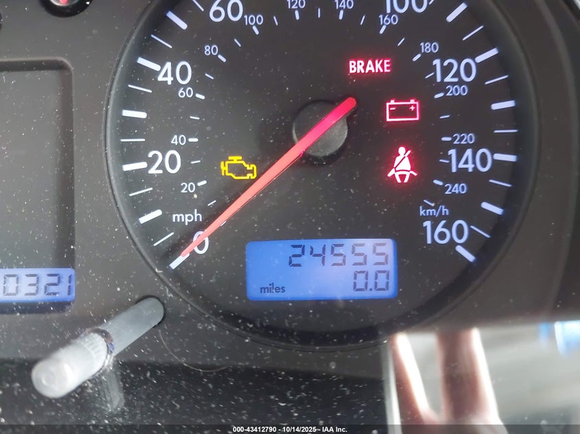 2004 Volkswagen Golf Gls 2.0L VIN: 9BWGL61J944031901 Lot: 43412790