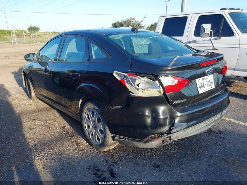 Vin: 1fahp3f28cl367276, lot: 43907599, ford focus se 20123