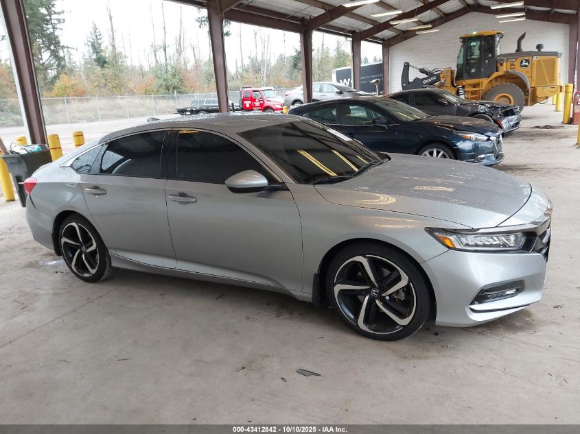 2018 Honda Accord Sport VIN: 1HGCV1F32JA058906 Lot: 43412842