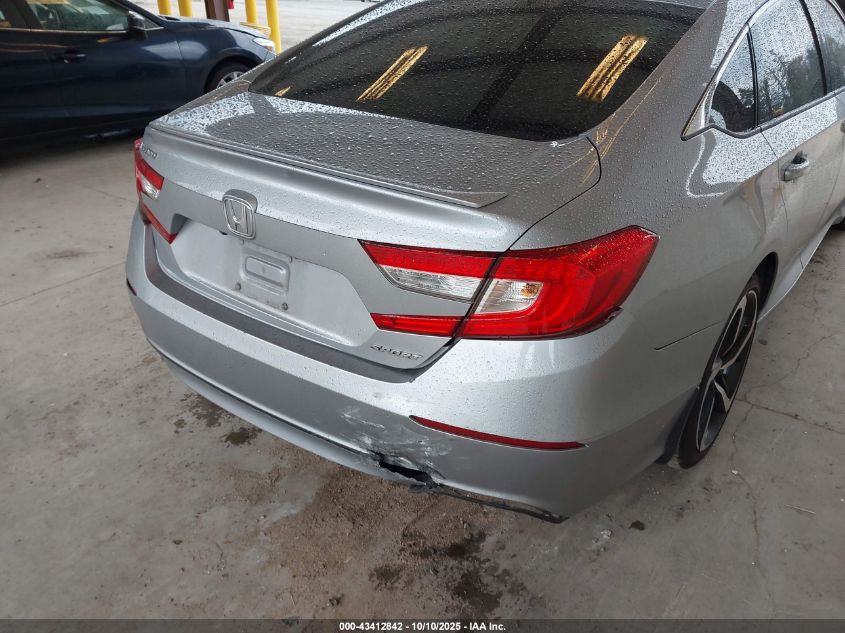 2018 Honda Accord Sport VIN: 1HGCV1F32JA058906 Lot: 43412842