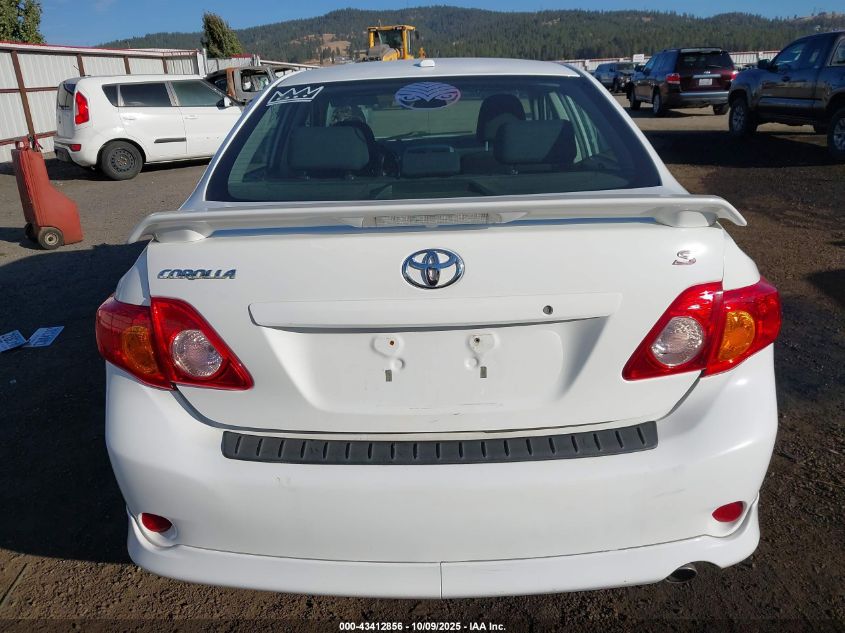 2010 Toyota Corolla S VIN: 2T1BU4EE1AC409849 Lot: 43412856