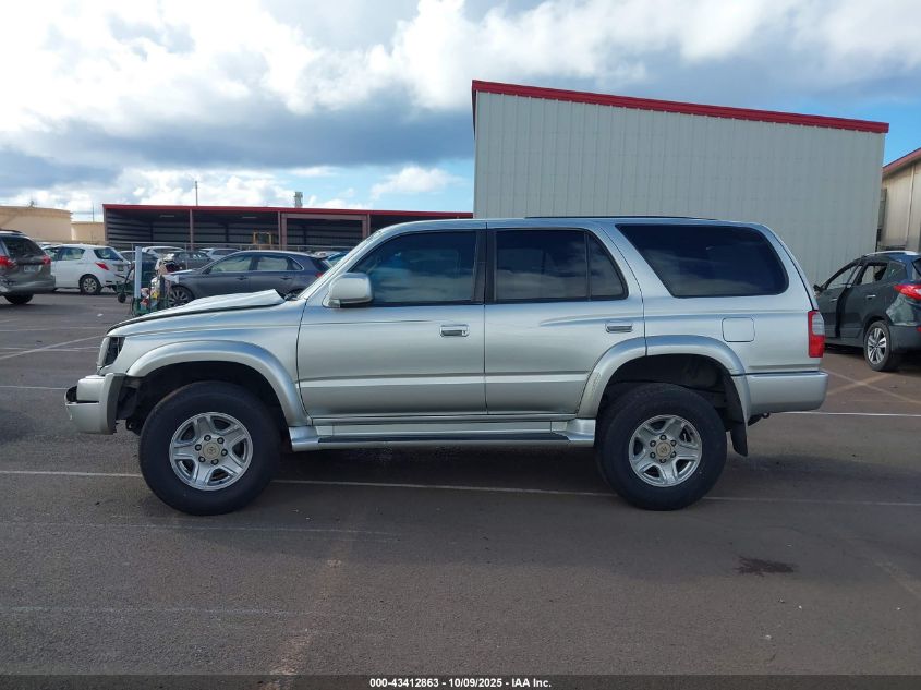 2000 Toyota 4Runner Sr5 V6 VIN: JT3GN86R9Y0161189 Lot: 43412863