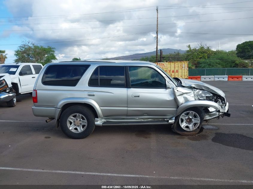 2000 Toyota 4Runner Sr5 V6 VIN: JT3GN86R9Y0161189 Lot: 43412863