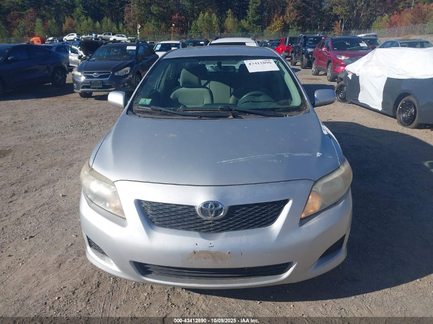 2009 Toyota Corolla Le VIN: JTDBL40E099043832 Lot: 43412890