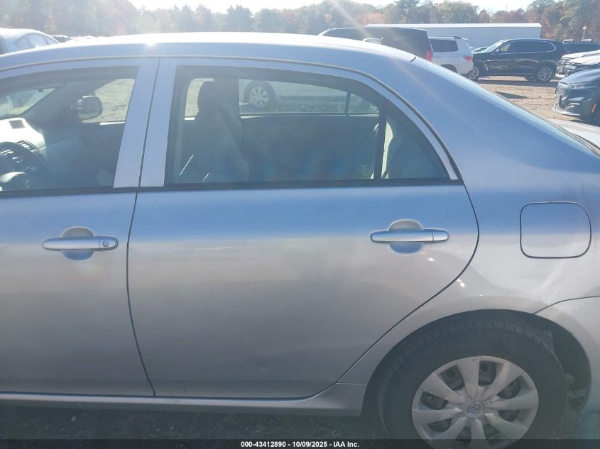 2009 Toyota Corolla Le VIN: JTDBL40E099043832 Lot: 43412890