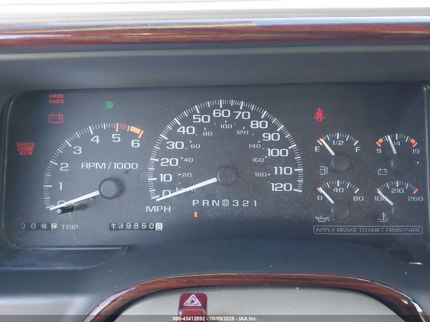 2000 Cadillac Escalade Standard VIN: 1GYEK13R0YR166066 Lot: 43412892