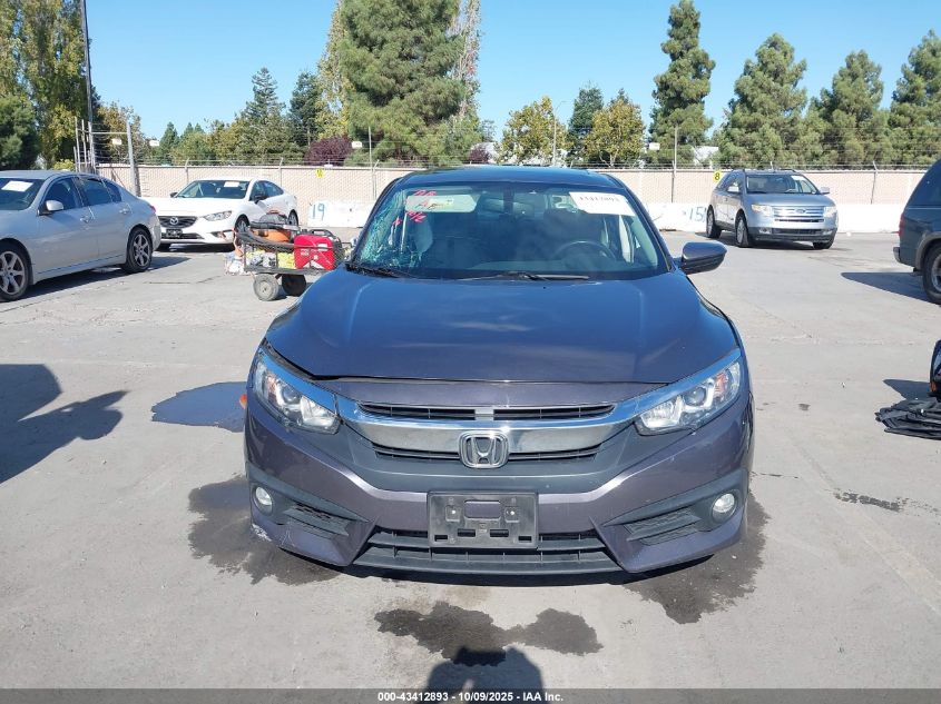 2016 Honda Civic Ex-L VIN: 19XFC1F75GE206542 Lot: 43412893