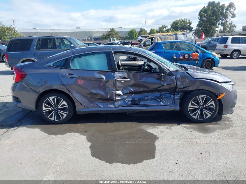 2016 Honda Civic Ex-L VIN: 19XFC1F75GE206542 Lot: 43412893