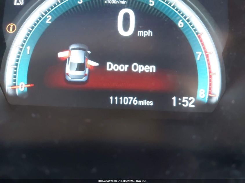 2016 Honda Civic Ex-L VIN: 19XFC1F75GE206542 Lot: 43412893