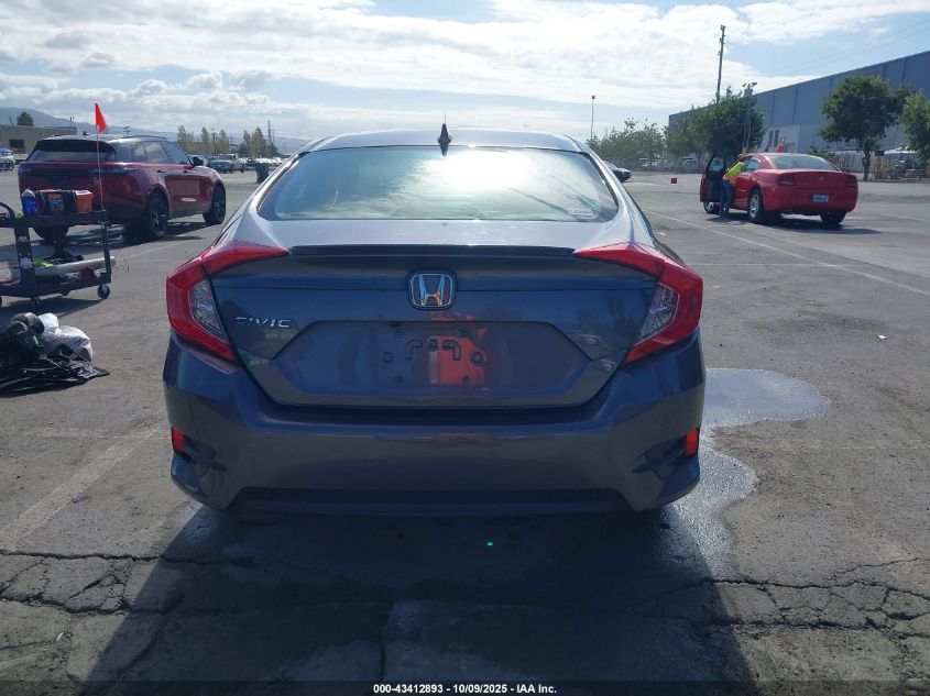 2016 Honda Civic Ex-L VIN: 19XFC1F75GE206542 Lot: 43412893