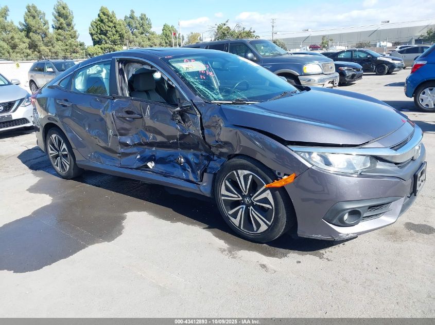 2016 Honda Civic Ex-L VIN: 19XFC1F75GE206542 Lot: 43412893