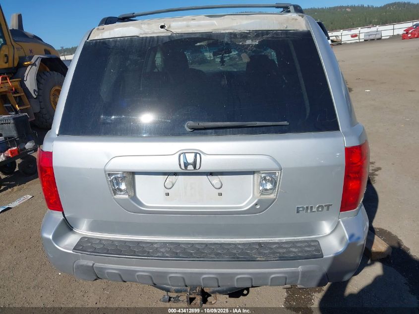 2003 Honda Pilot Ex-L VIN: 2HKYF18553H523366 Lot: 43412899