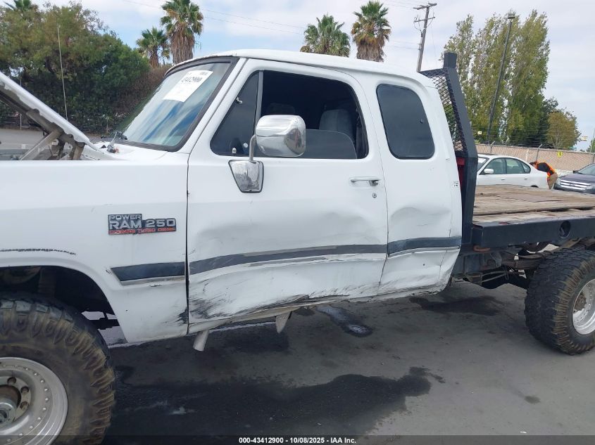 1992 Dodge W-Series W200/W250 VIN: 3B7KM23C0NM544923 Lot: 43412900