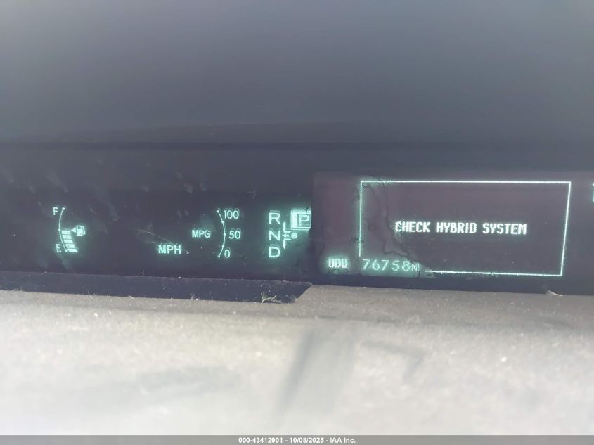 2010 Toyota Prius Ii VIN: JTDKN3DU5A0084715 Lot: 43412901