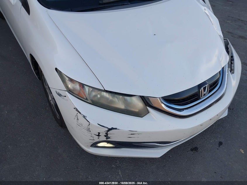 2013 HONDA CIVIC HYBRID 19XFB4F25DE201281