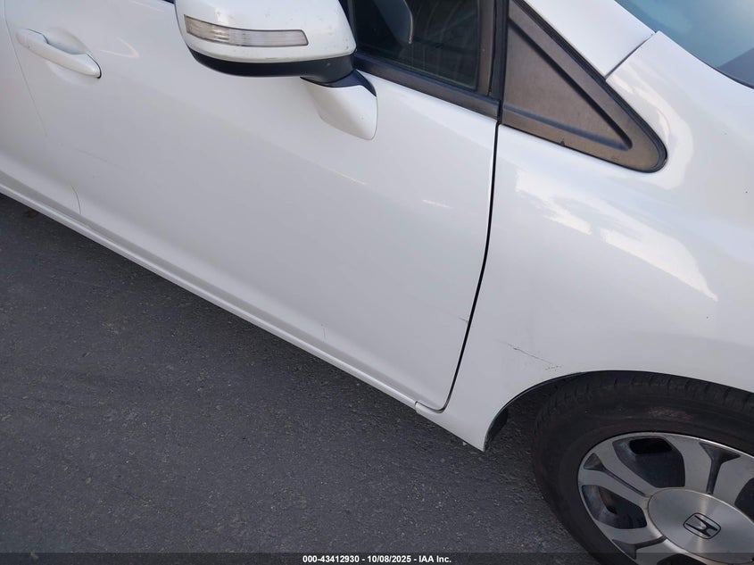 2013 HONDA CIVIC HYBRID 19XFB4F25DE201281