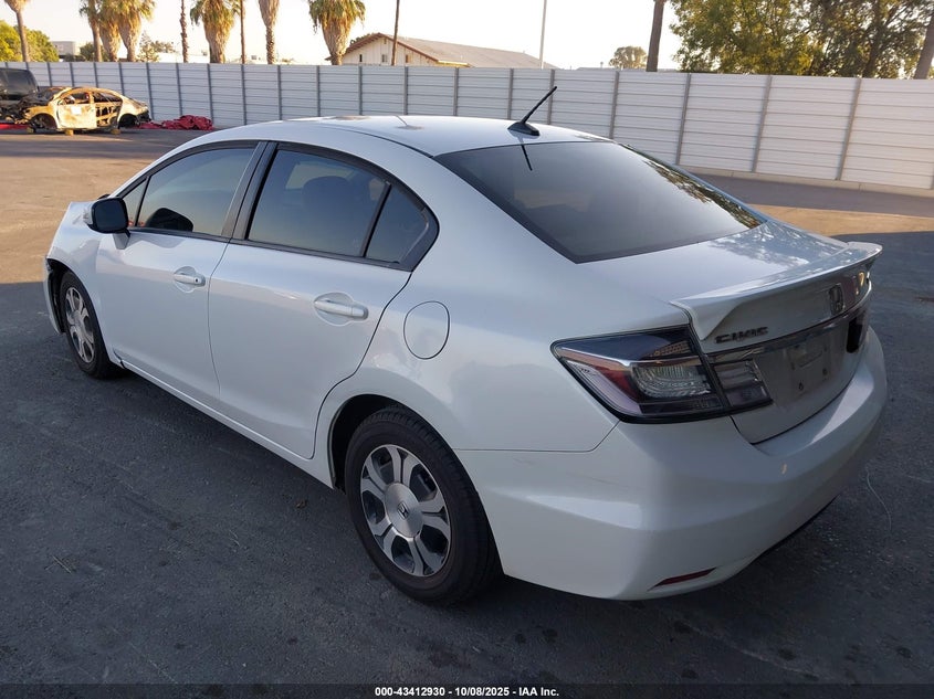 2013 HONDA CIVIC HYBRID 19XFB4F25DE201281