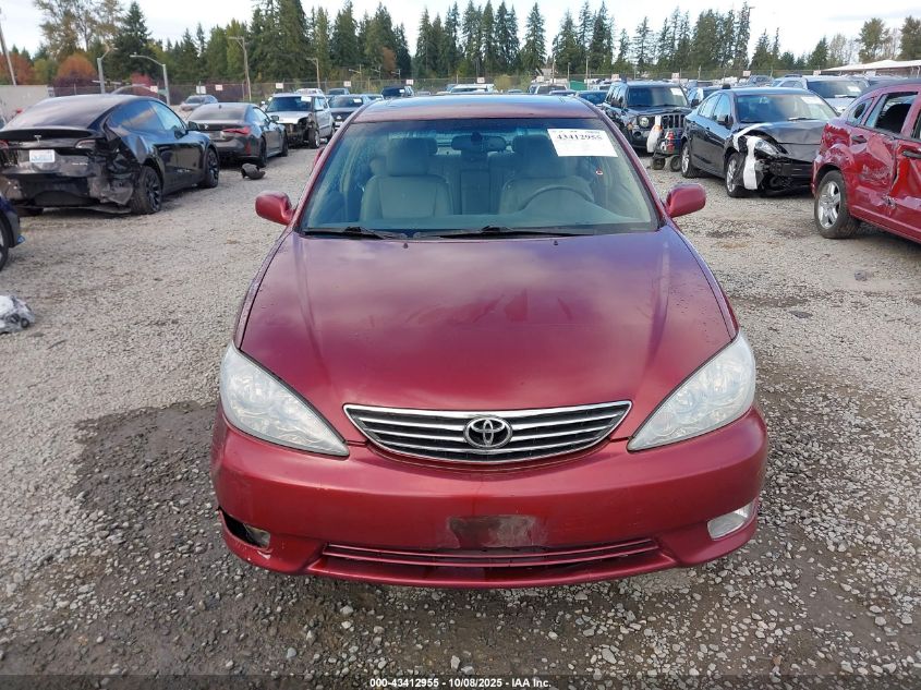 2005 Toyota Camry Xle VIN: 4T1BE30K25U405639 Lot: 43412955