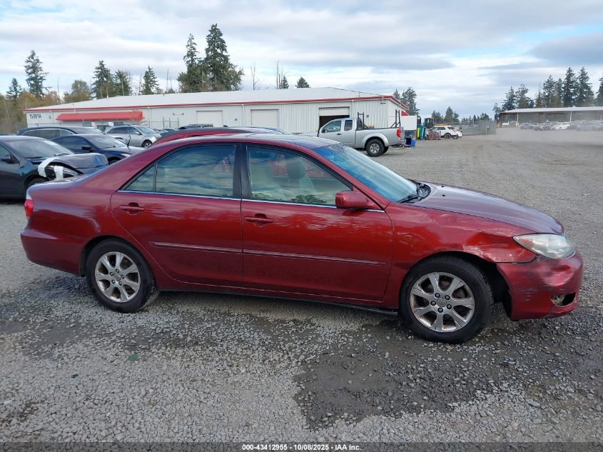2005 Toyota Camry Xle VIN: 4T1BE30K25U405639 Lot: 43412955