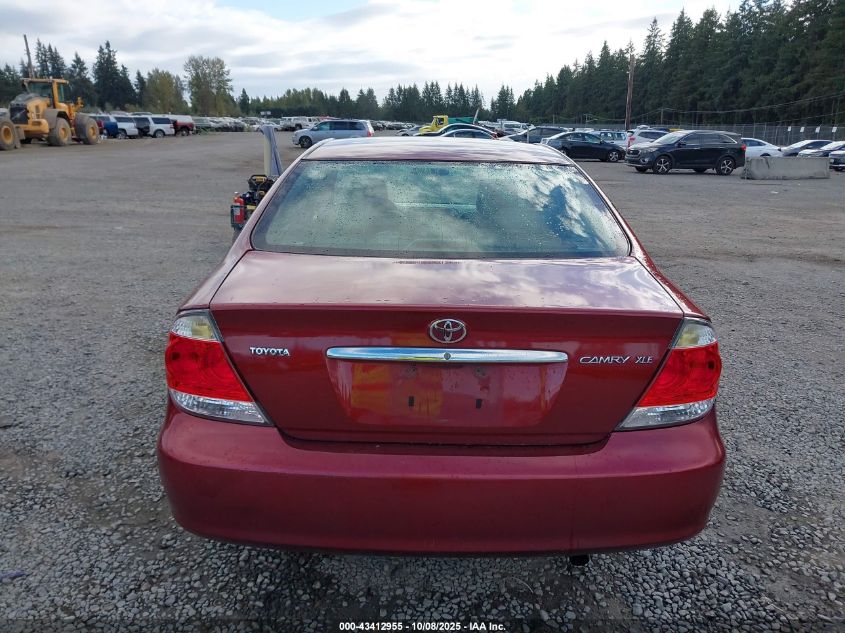 2005 Toyota Camry Xle VIN: 4T1BE30K25U405639 Lot: 43412955