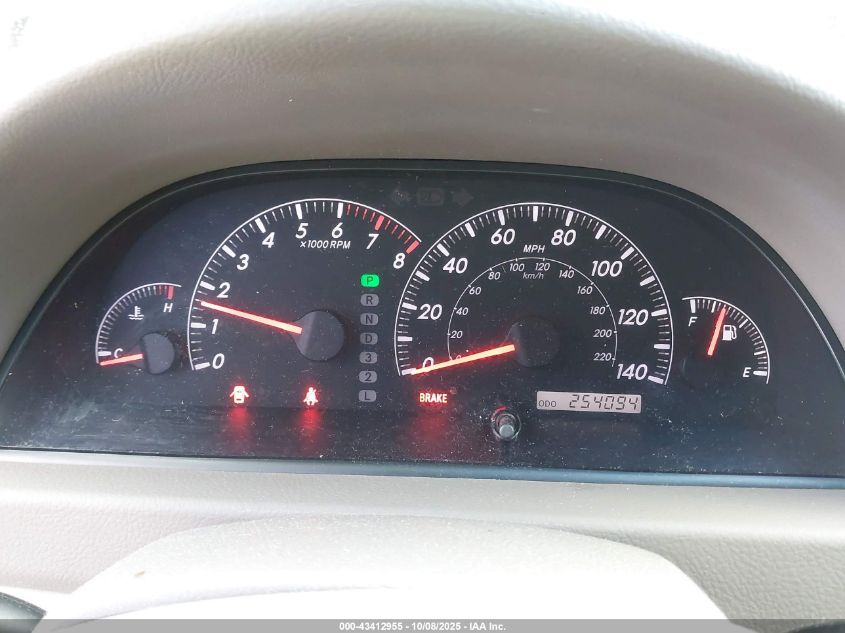 2005 Toyota Camry Xle VIN: 4T1BE30K25U405639 Lot: 43412955