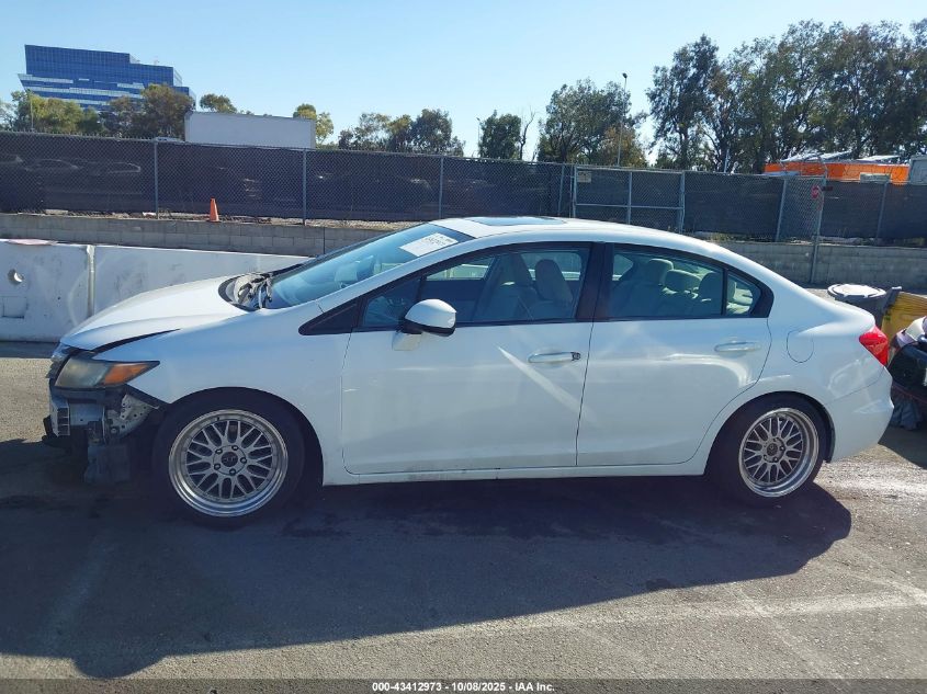 2012 Honda Civic Ex VIN: 2HGFB2F85CH594700 Lot: 43412973