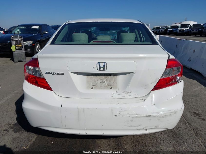 2012 Honda Civic Ex VIN: 2HGFB2F85CH594700 Lot: 43412973