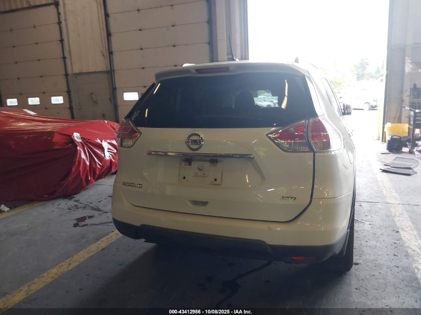 2016 Nissan Rogue S VIN: KNMAT2MV4GP667636 Lot: 43412986
