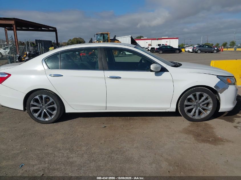 2013 Honda Accord Sport VIN: 1HGCR2F54DA105062 Lot: 43412996