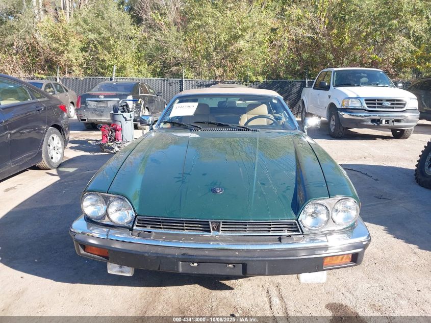 1990 Jaguar Xjs VIN: SAJNW4841LC167510 Lot: 43413000