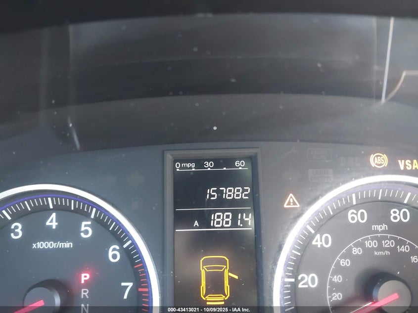 2009 Honda Cr-V Ex-L VIN: 5J6RE48799L052332 Lot: 43413021