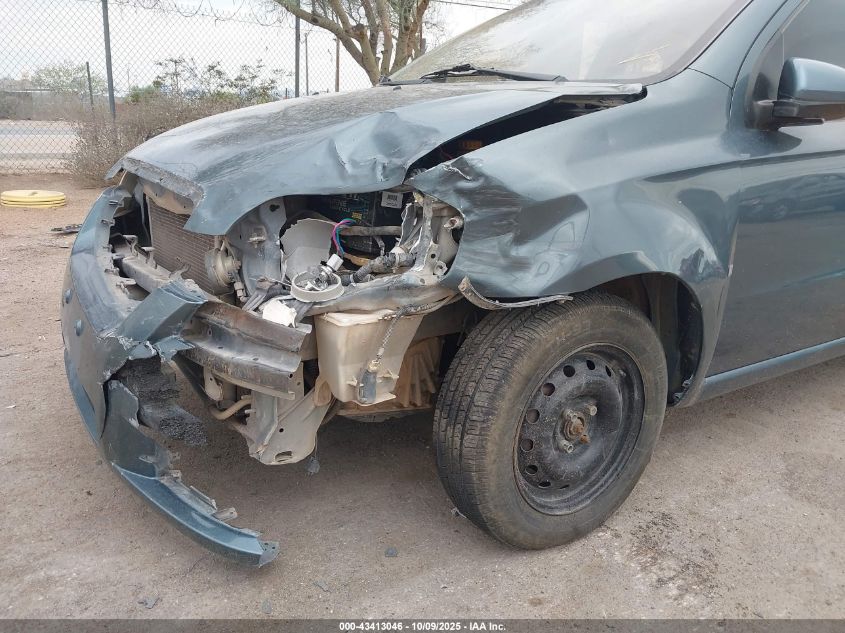 2009 Chevrolet Aveo VIN: 3G1PV51679L108297 Lot: 43413046