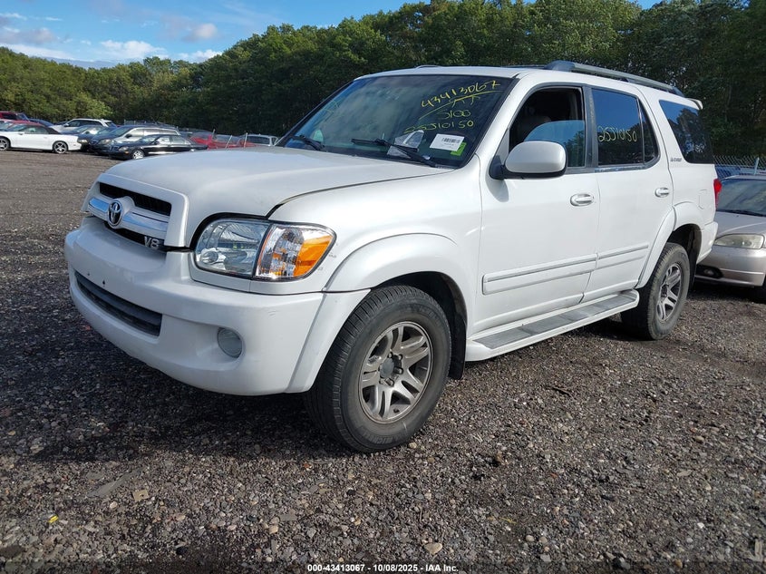 5TDBT48A75S251607 2005 TOYOTA SEQUOIA photo no. 2