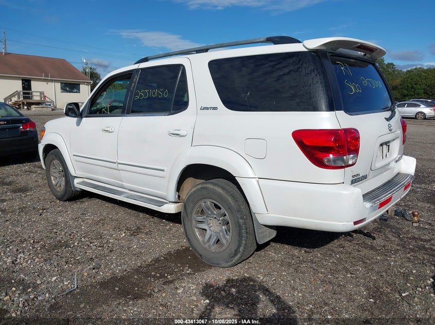 5TDBT48A75S251607 2005 TOYOTA SEQUOIA photo no. 3