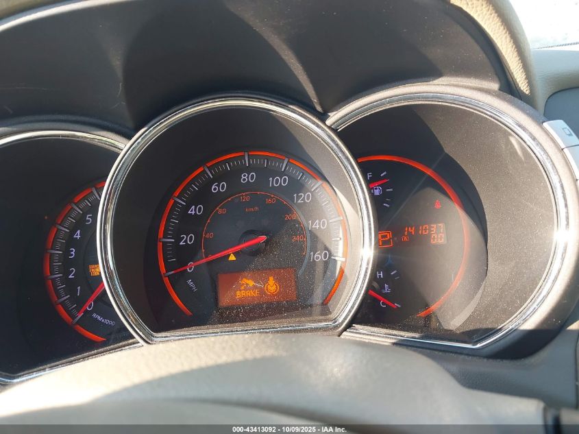 2010 Nissan Murano Sl VIN: JN8AZ1MU0AW003044 Lot: 43413092