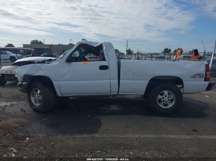 2002 GMC Sierra 1500 Standard VIN: 1GTEK14T72Z161423 Lot: 43413101