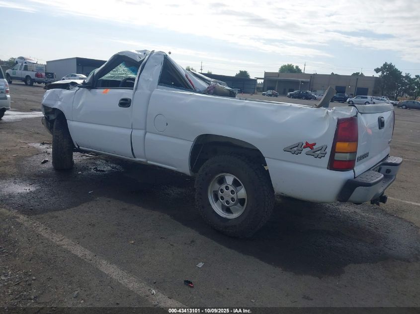 2002 GMC Sierra 1500 Standard VIN: 1GTEK14T72Z161423 Lot: 43413101