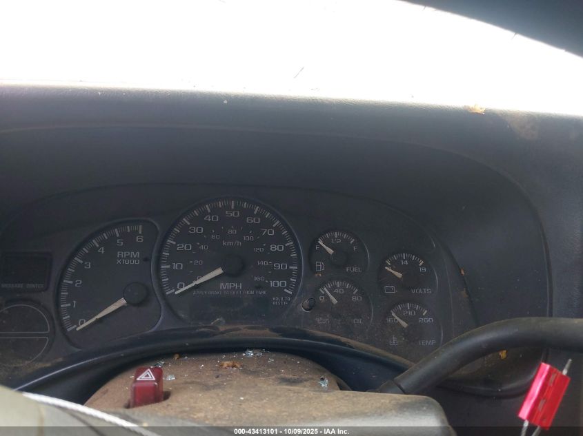 2002 GMC Sierra 1500 Standard VIN: 1GTEK14T72Z161423 Lot: 43413101