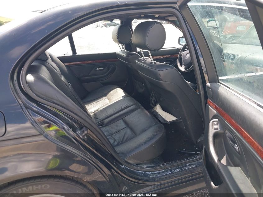 2000 BMW 528Ia VIN: WBADM6344YGU18861 Lot: 43413163