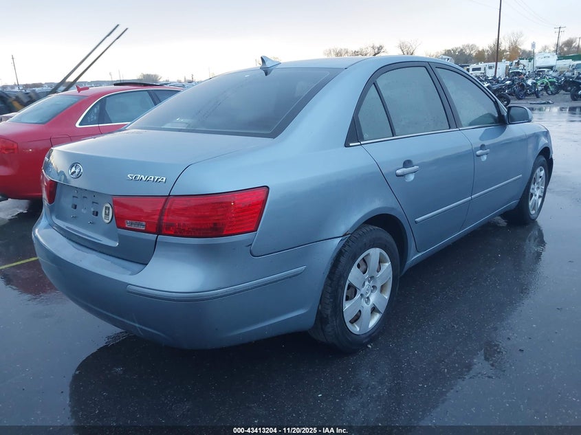 5NPET46C49H438123 2009 HYUNDAI SONATA photo no. 4