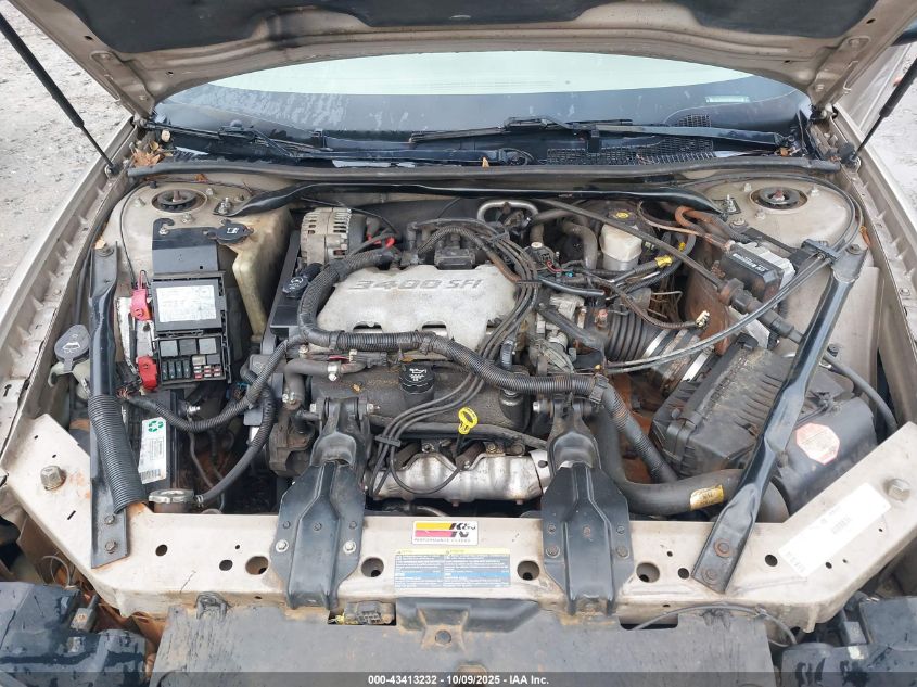 2003 Chevrolet Monte Carlo Ls VIN: 2G1WW12E339296044 Lot: 43413232