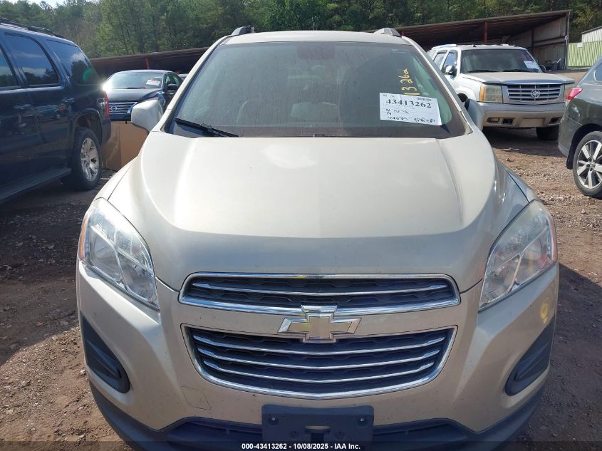 2016 Chevrolet Trax Lt VIN: 3GNCJPSB2GL218107 Lot: 43413262