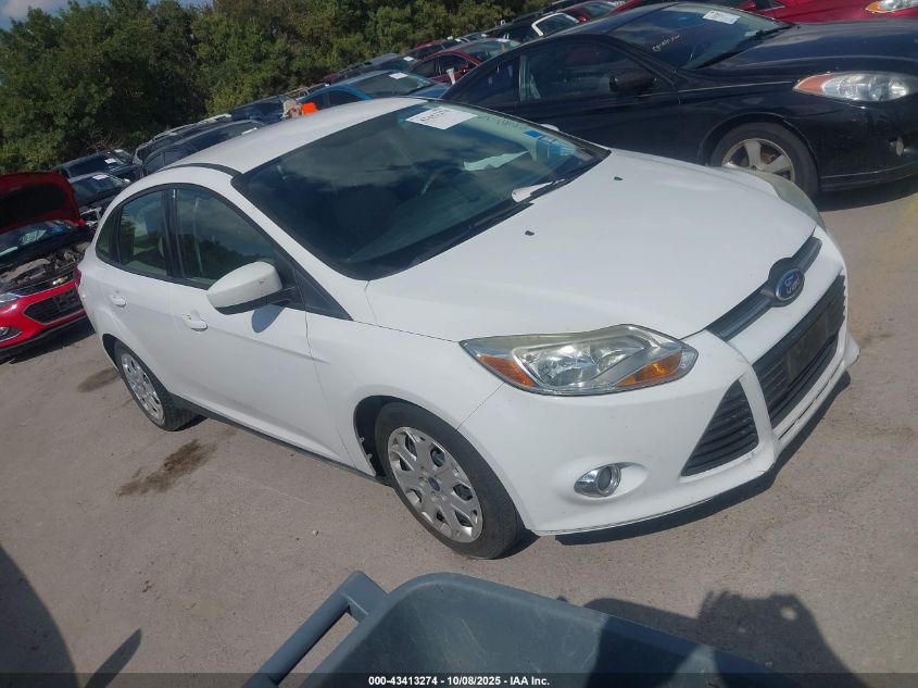 2012 Ford Focus Se VIN: 1FAHP3F28CL295513 Lot: 43413274