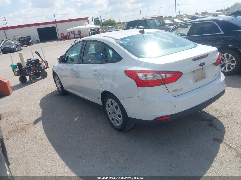 2012 Ford Focus Se VIN: 1FAHP3F28CL295513 Lot: 43413274