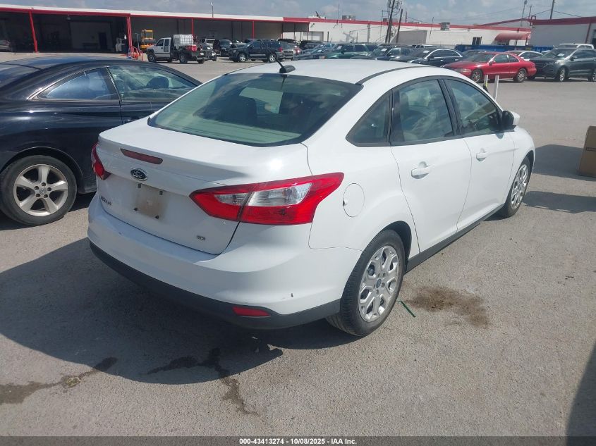 2012 Ford Focus Se VIN: 1FAHP3F28CL295513 Lot: 43413274